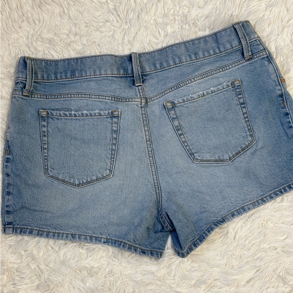 Isabel Maternity Jean shorts - Picture 4 of 8